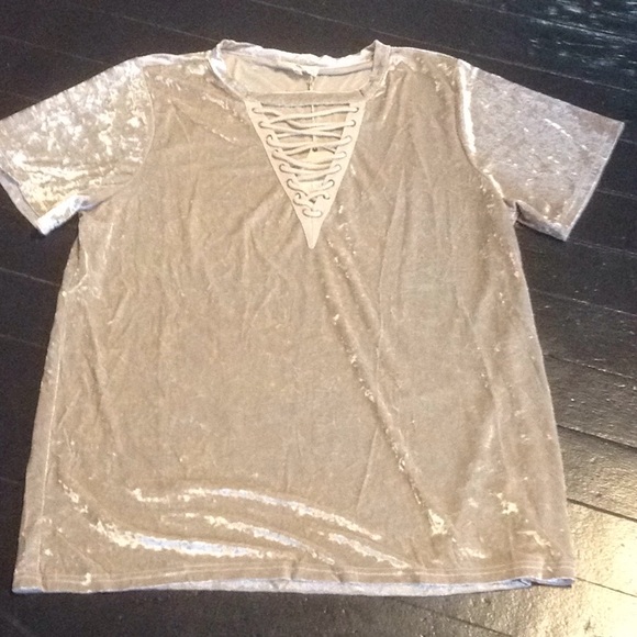 Velvet top - Picture 1 of 4